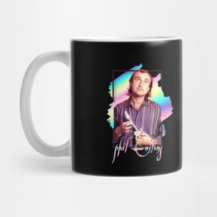 phil collins retro 80s design Mug